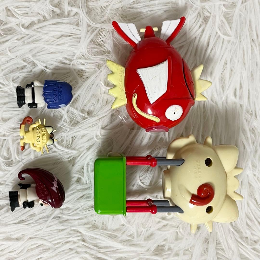 ちびポケハウス　ロケット団　のりものセット　ムサシ　コジロウ　ニャース　ポケモン