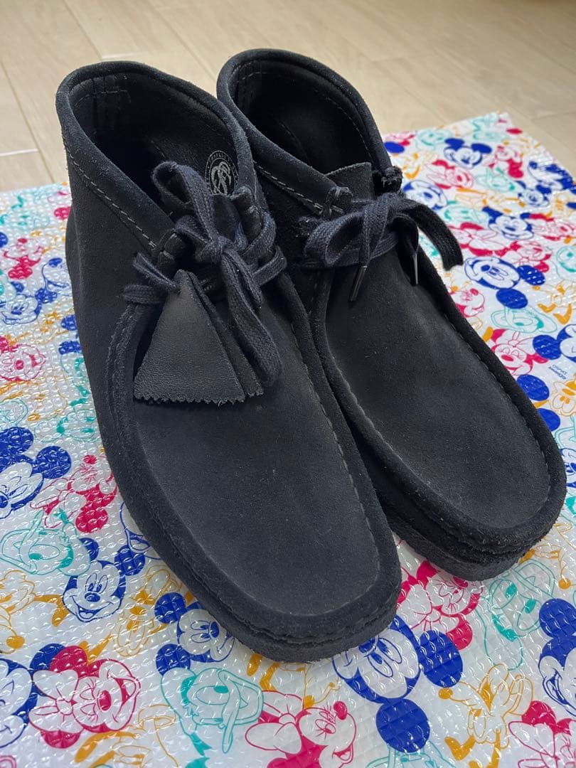 Clarks Wallabee Boot Black クラークス ワラビー