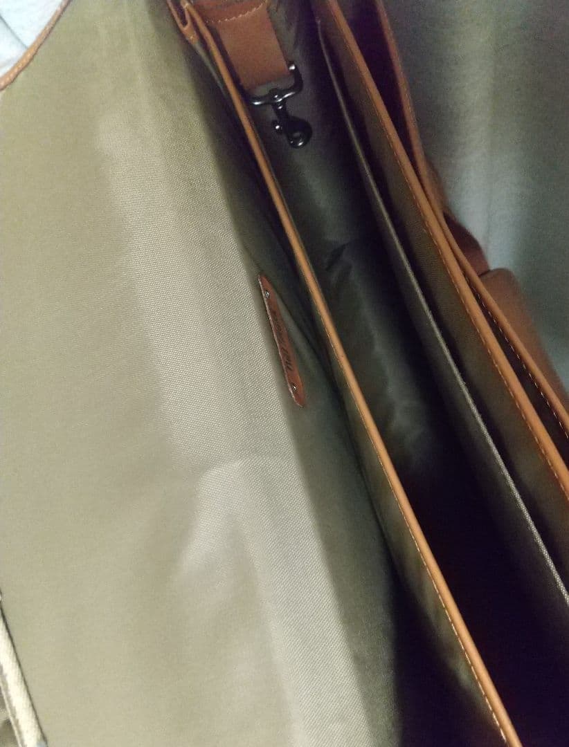 ハートマンブリーフケースビジネスバッグ革茶色　hartmann