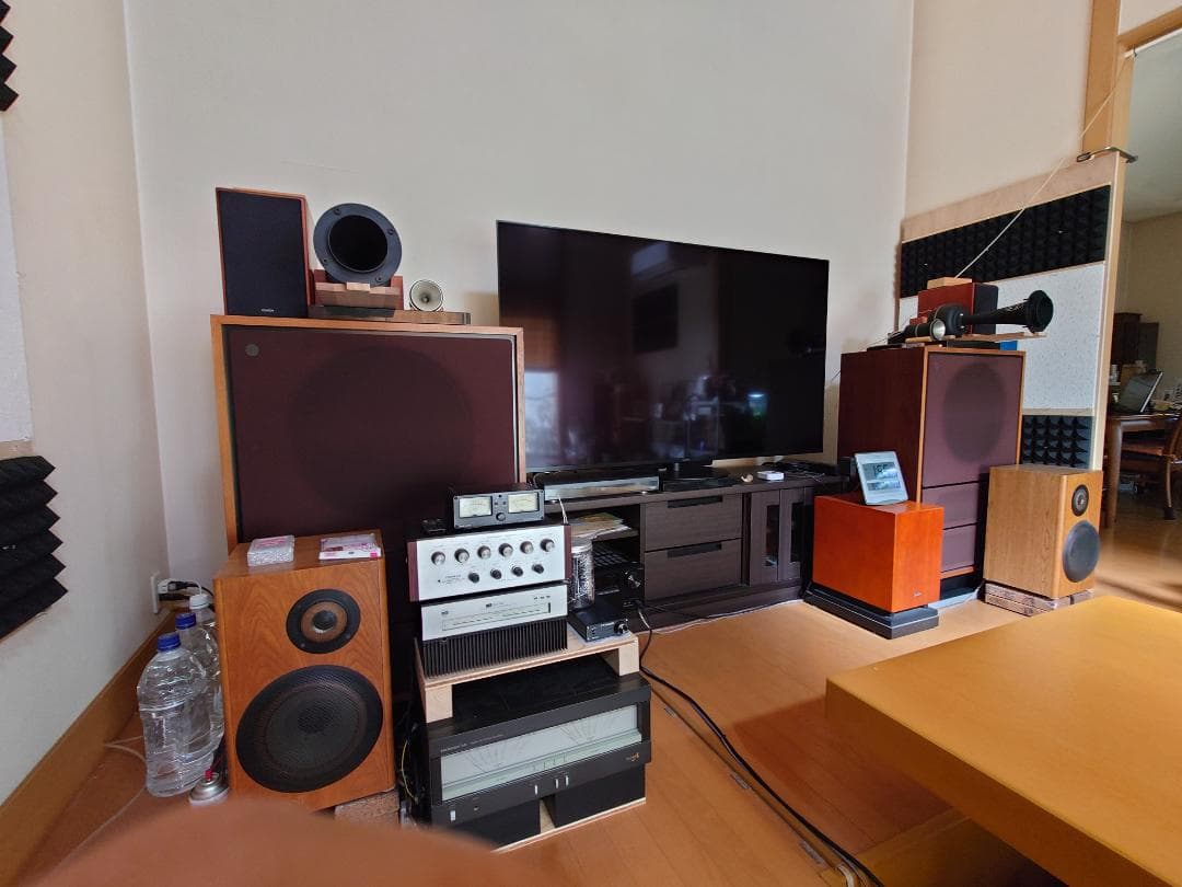 超最高級 天然黒御影石　オーディオボード●300×300×27●5面磨き　特価