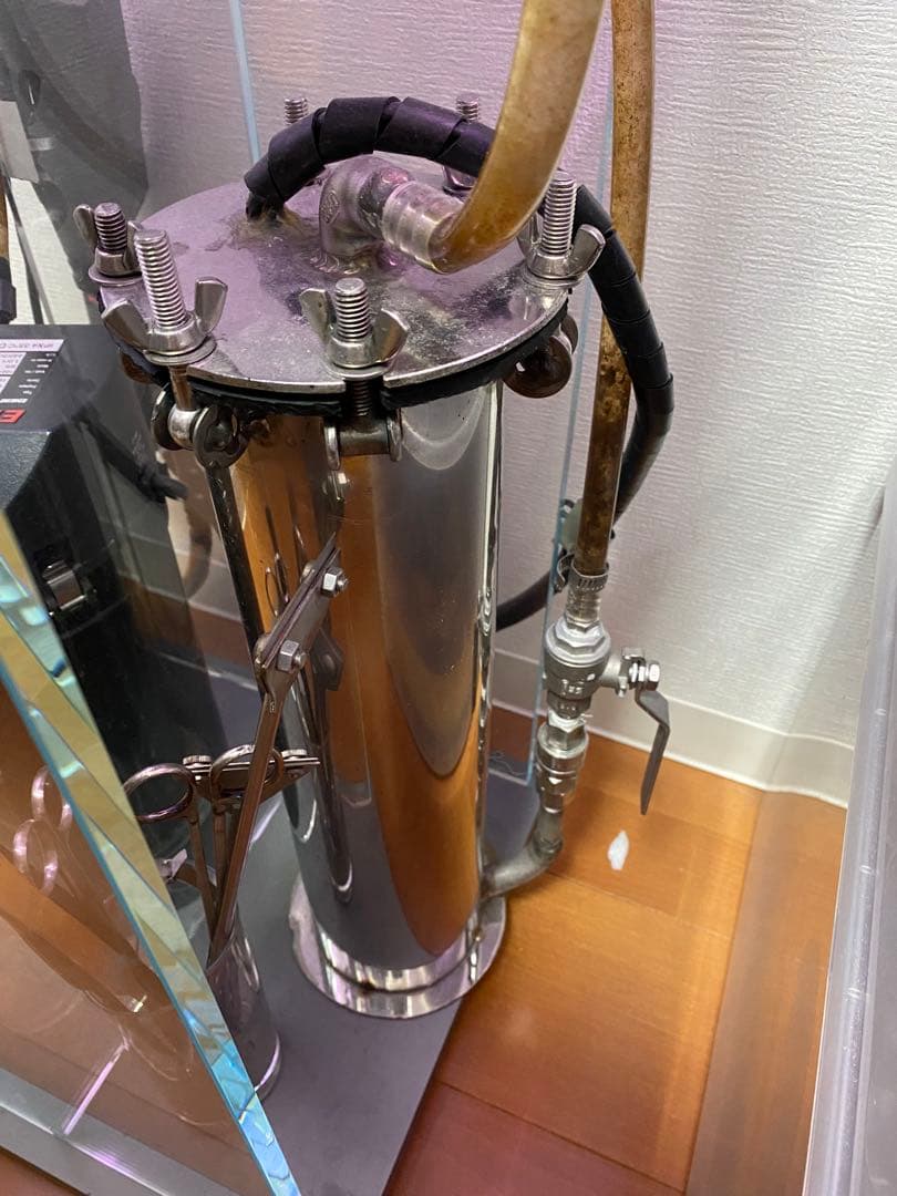 自作水槽用ステンレスインラインヒーター