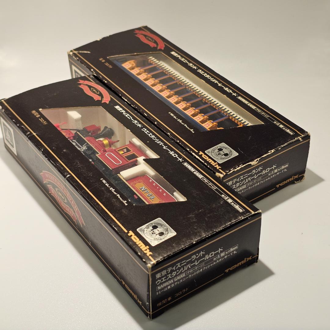 TOMIX 東京ディズニーランド ウエスタンリバー鉄道 コロラド機関車＆客車