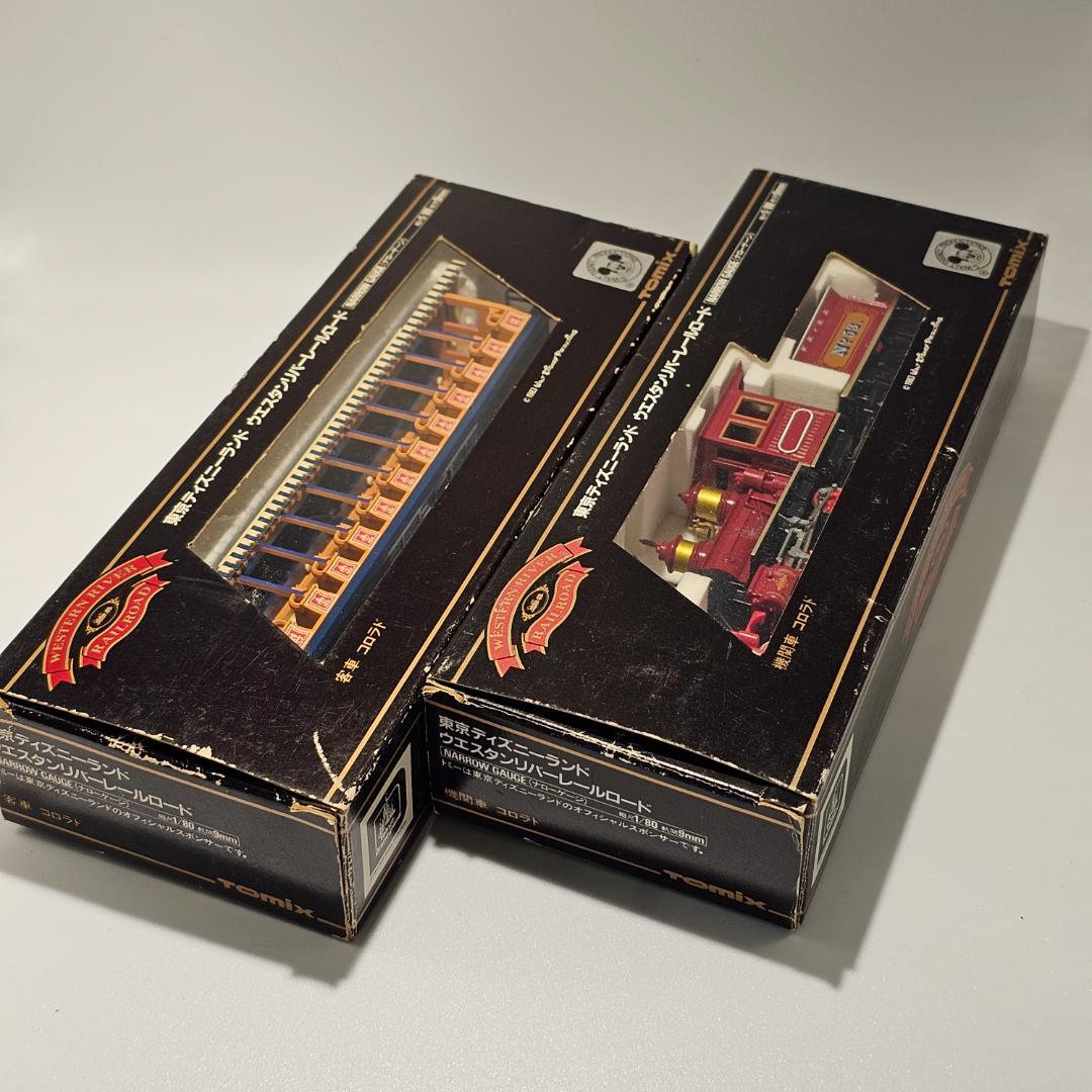 TOMIX 東京ディズニーランド ウエスタンリバー鉄道 コロラド機関車＆客車