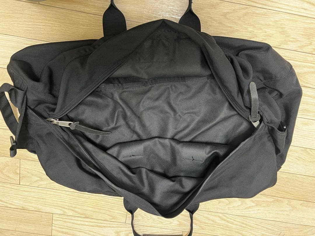 GREGORY ブラック ボストンバッグ L 旧ロゴ