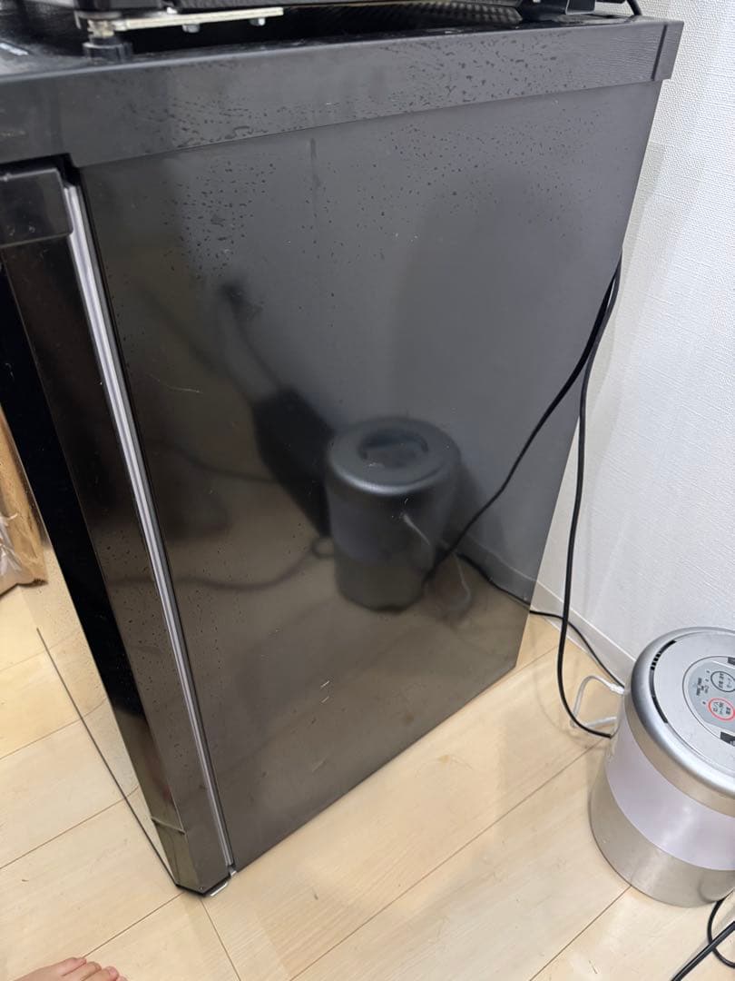 【中古】アイリスオーヤマ 冷凍庫 85L ブラック※直接引取は3000円割引可能