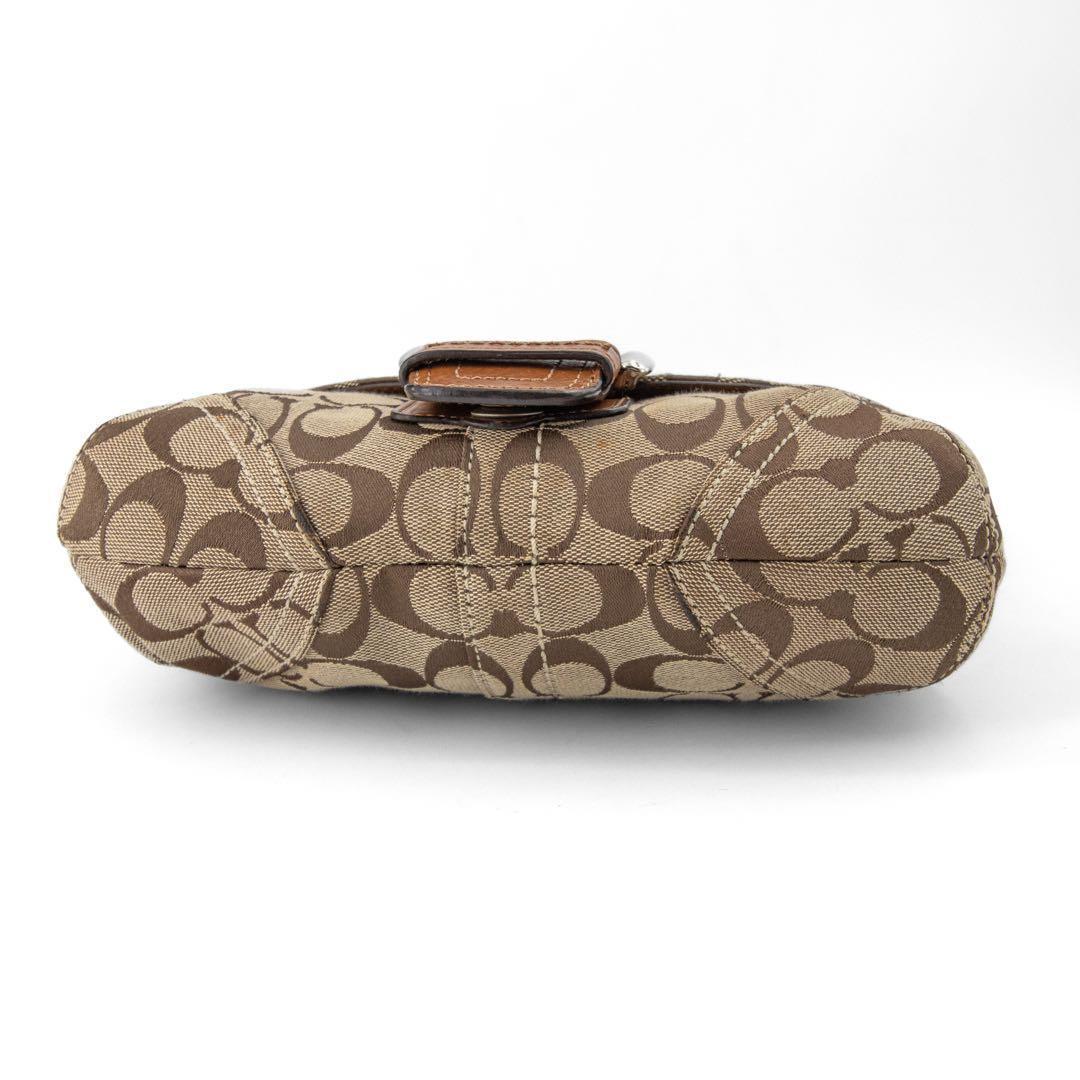 A027【COACH／コーチ】ソーホー　ハンドバッグ　ワンショルダー　シグネチャ