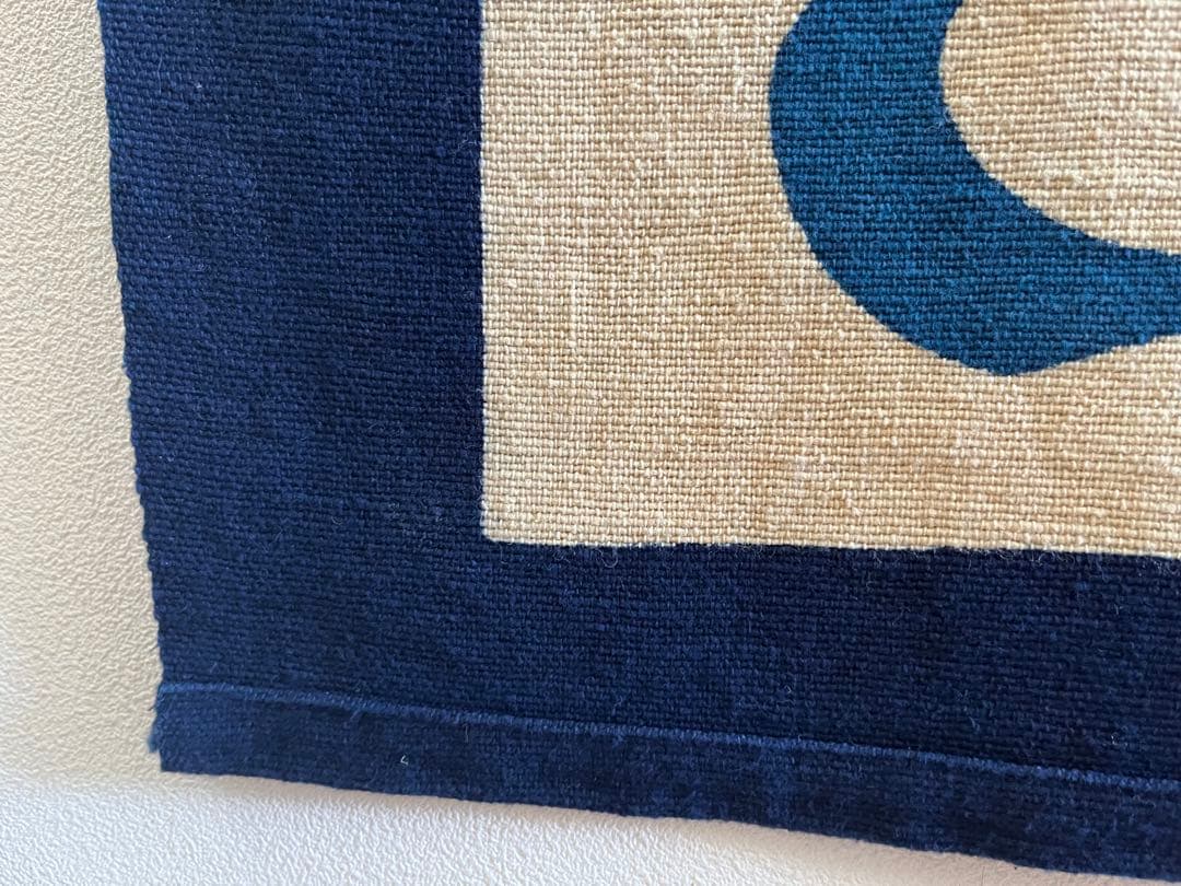 人間国宝　芹沢銈介　のれん　暖簾　江戸染　ジャパニーズモダン　民芸　タペストリー