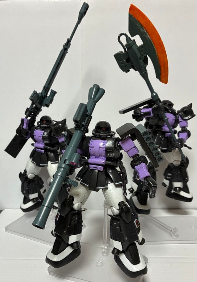 機動戦士ガンダム THE ORIGIN MS-06R高機動型ザクII　黒い三連星