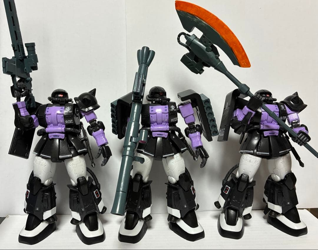 機動戦士ガンダム THE ORIGIN MS-06R高機動型ザクII　黒い三連星