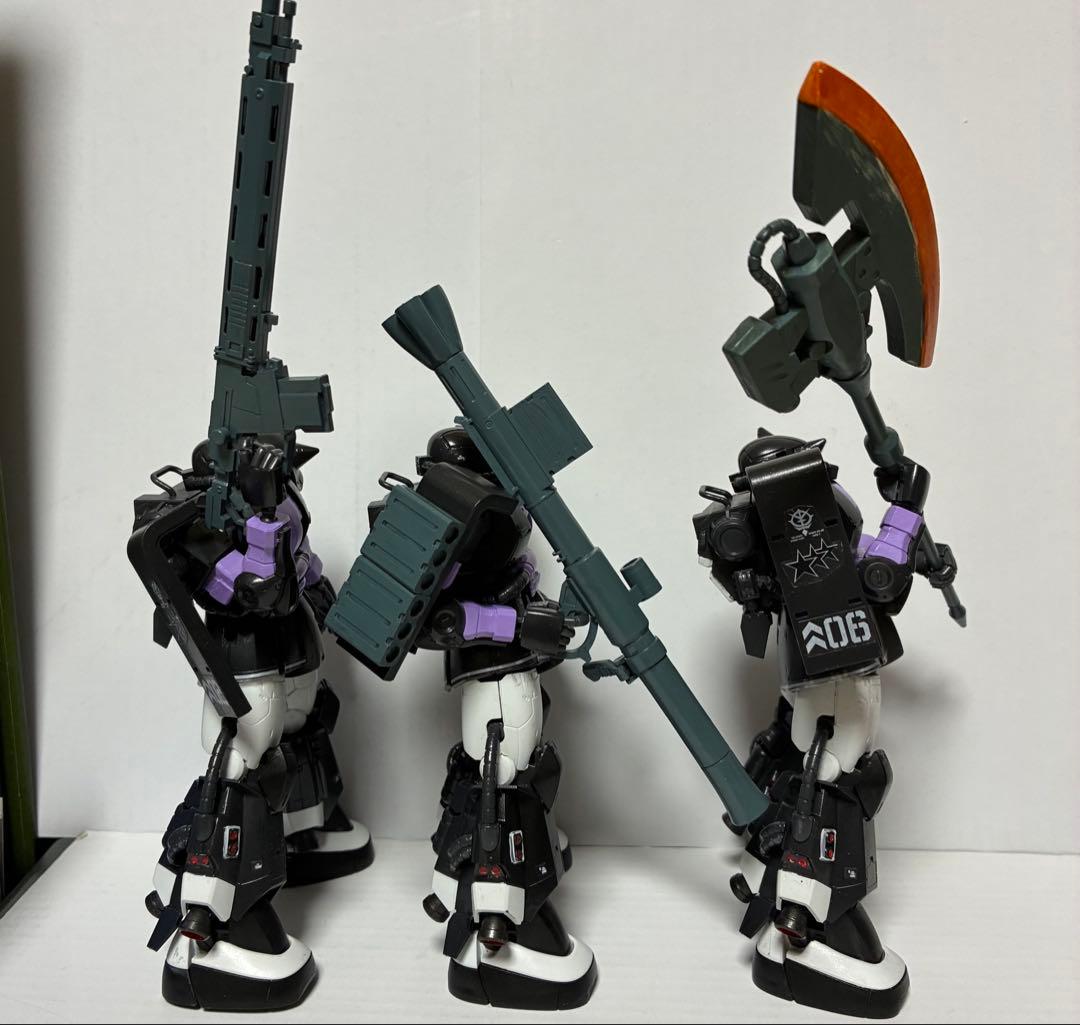 機動戦士ガンダム THE ORIGIN MS-06R高機動型ザクII　黒い三連星