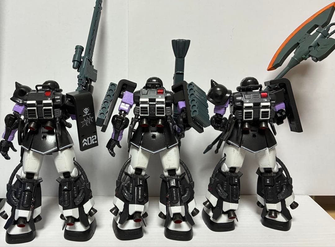 機動戦士ガンダム THE ORIGIN MS-06R高機動型ザクII　黒い三連星