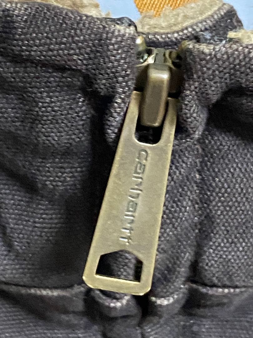 Carhartt カーハート ダックベスト 裏ボア Lサイズブラウン　DKB