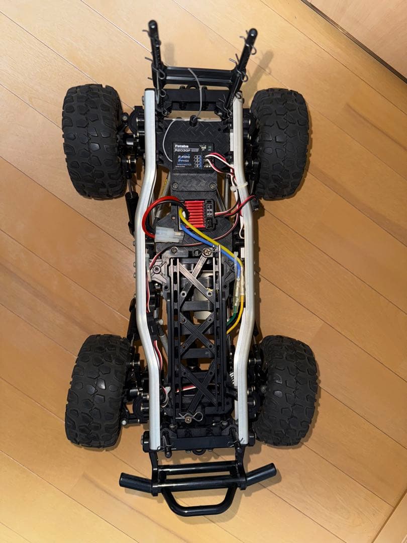 トヨタ ランドクルーザー40 RCカー CR-01 美品　プロポ付　動作確認済