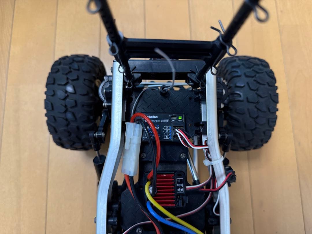 トヨタ ランドクルーザー40 RCカー CR-01 美品　プロポ付　動作確認済