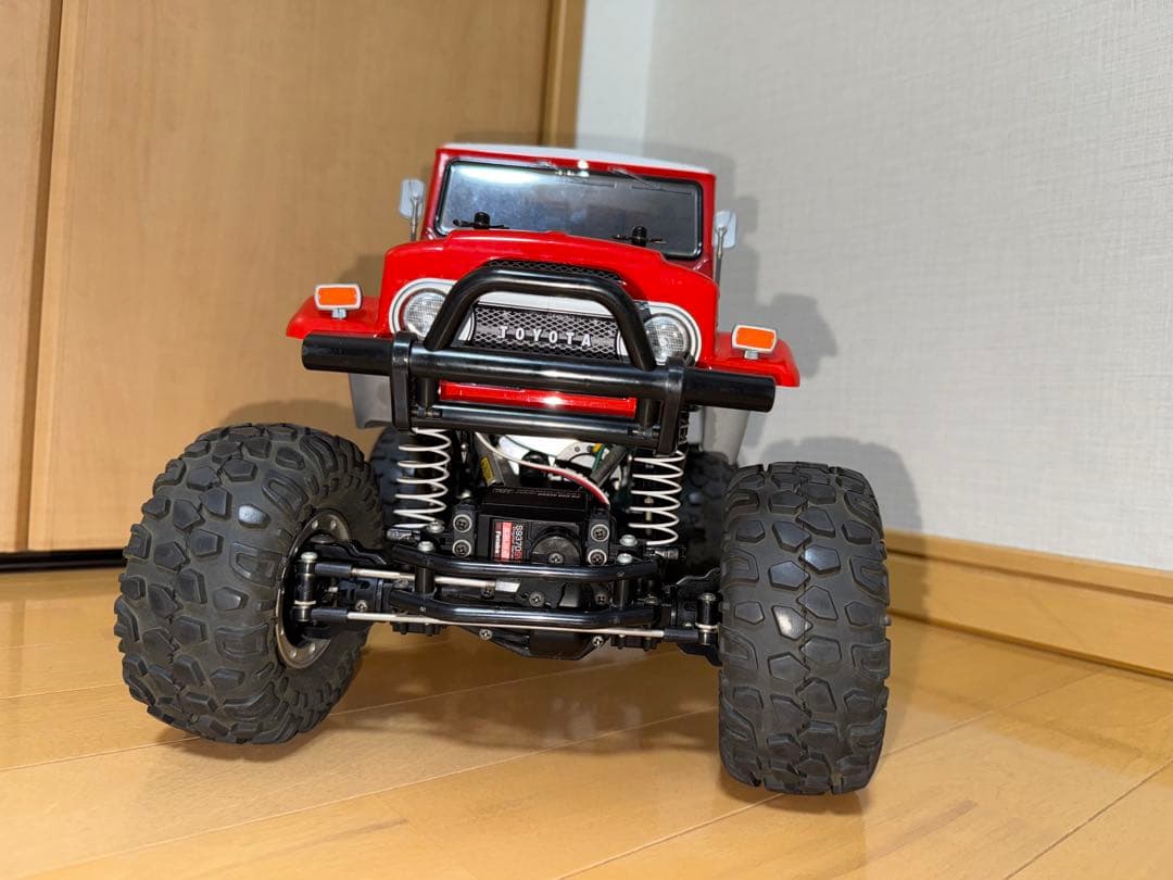 トヨタ ランドクルーザー40 RCカー CR-01 美品　プロポ付　動作確認済