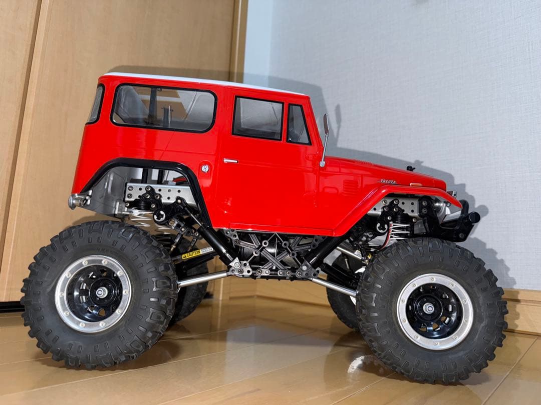 トヨタ ランドクルーザー40 RCカー CR-01 美品　プロポ付　動作確認済