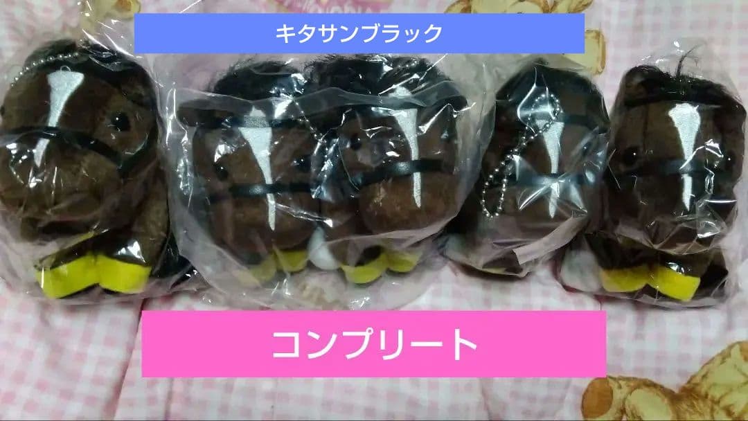 競馬　キタサンブラック　アイドルホース　Sサイズ　コンプリート　5頭