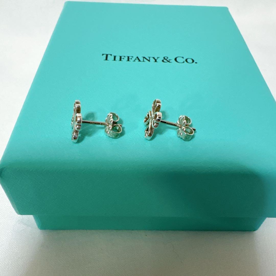 【レア✨️】ティファニー ラビングハート クローバー シルバー925 ピアス