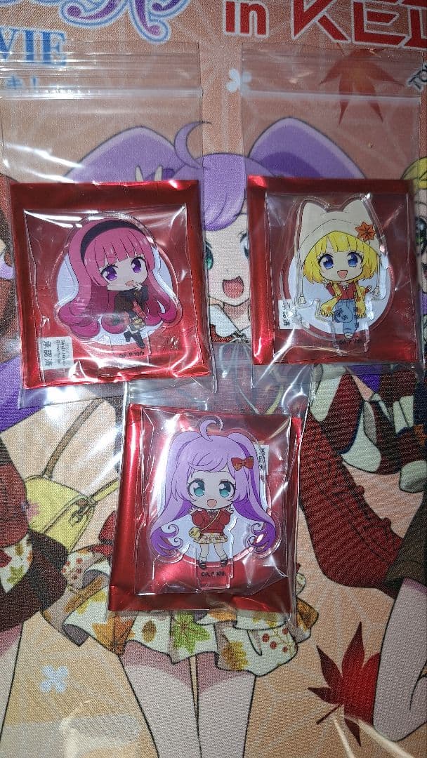 東京タワー in Red ミニキャラアクスタ プリパラコンプ12個セットしおり付