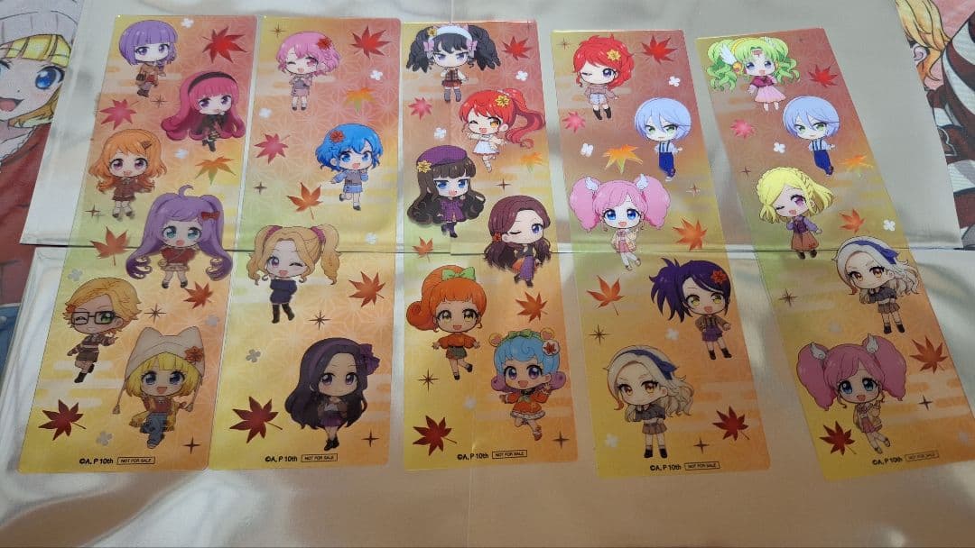 東京タワー in Red ミニキャラアクスタ プリパラコンプ12個セットしおり付