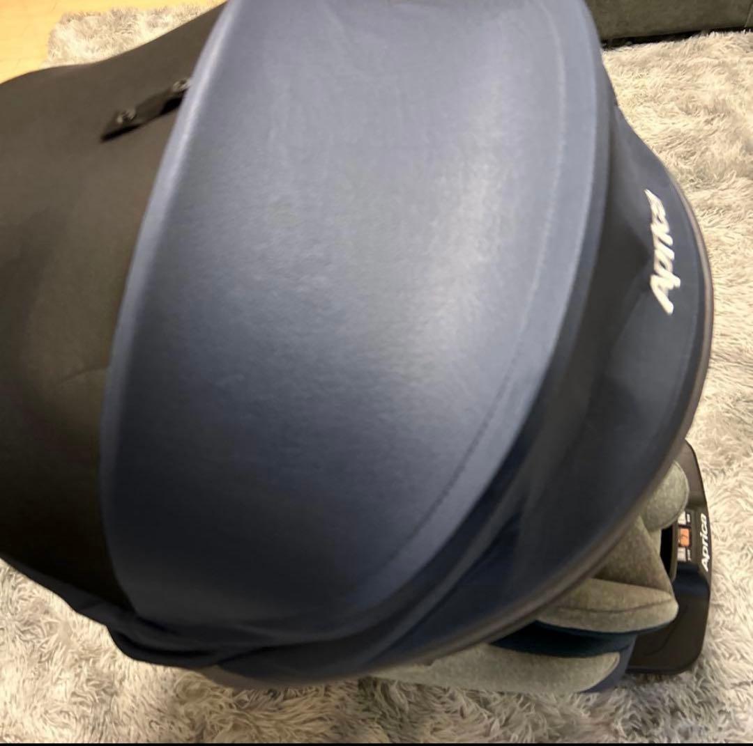 美品アップリカ クルリラプラス　チャイルドシート 回転式 ISOFIX 360