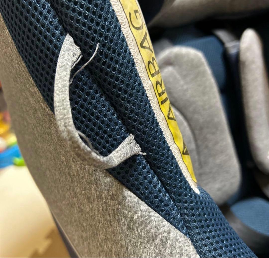 美品アップリカ クルリラプラス　チャイルドシート 回転式 ISOFIX 360