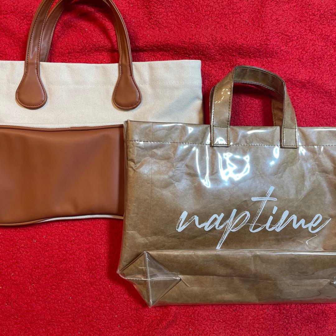 ナップタイム　naptime. Nissy 西島隆弘　トート　バック