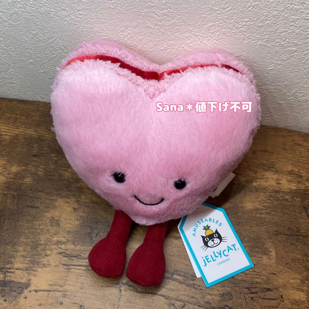 新品　ジェリーキャット　ハート　マカロン　スイーツ　ピンク　macaron