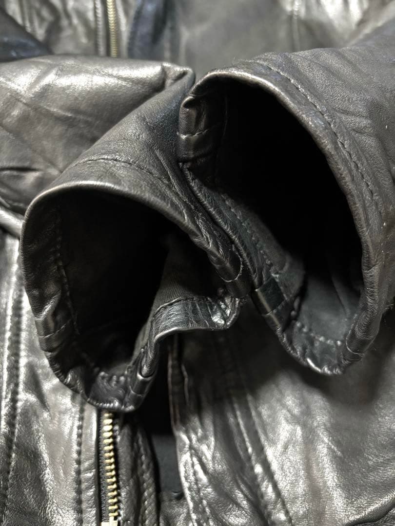 do less code　革ジャン　シングルライダースジャケット