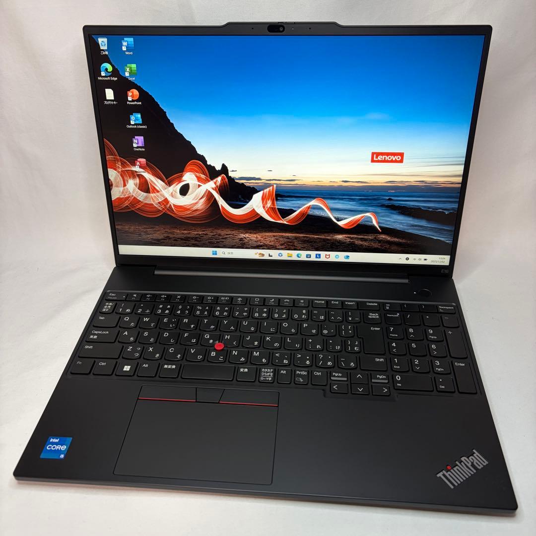 美品 ThinkPad E16 Gen1 第13世代 Hシリーズ i5 16GB