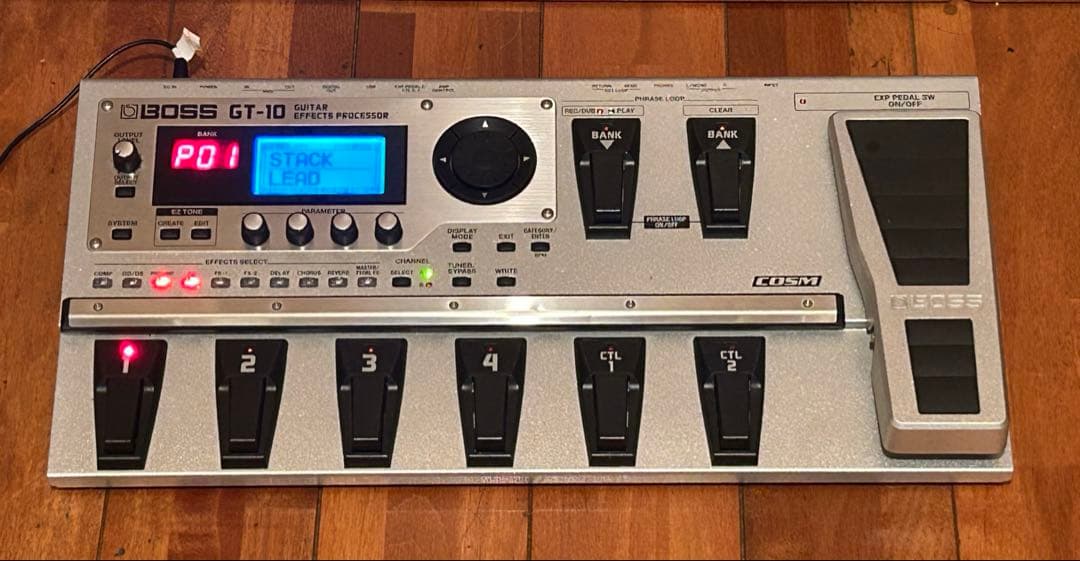 値下げ！超美品☆BOSS GT-10 マルチエフェクター 動作良好♪
