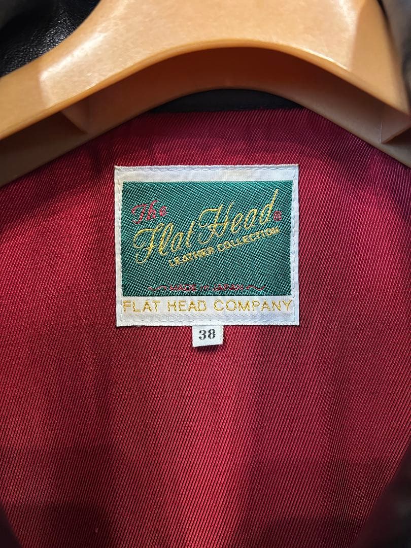 フラットヘッドヘッド　革ジャン