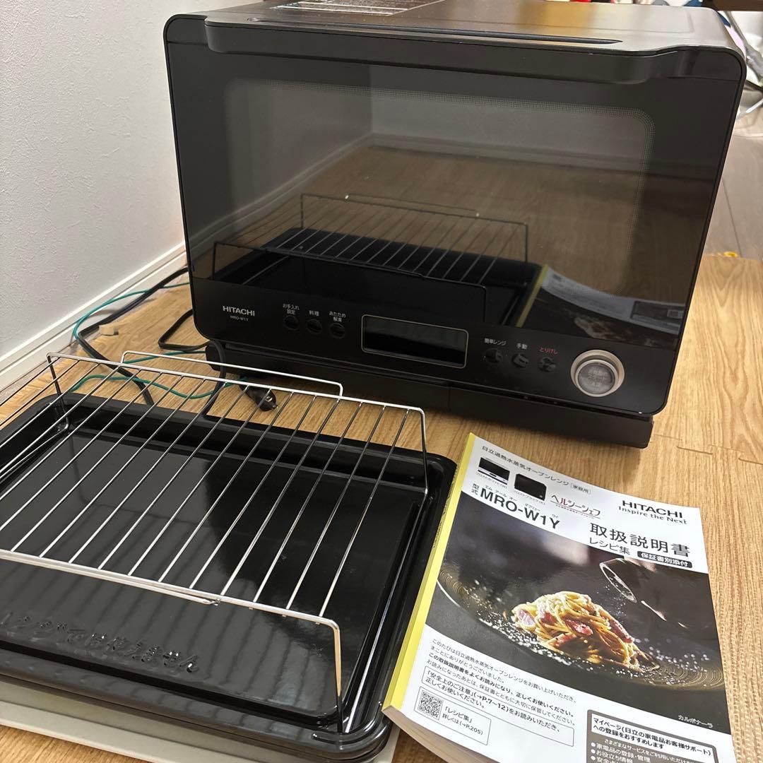 【ジャンク品】 MRO-W1M HITACHI 電子レンジ オーブンレンジ
