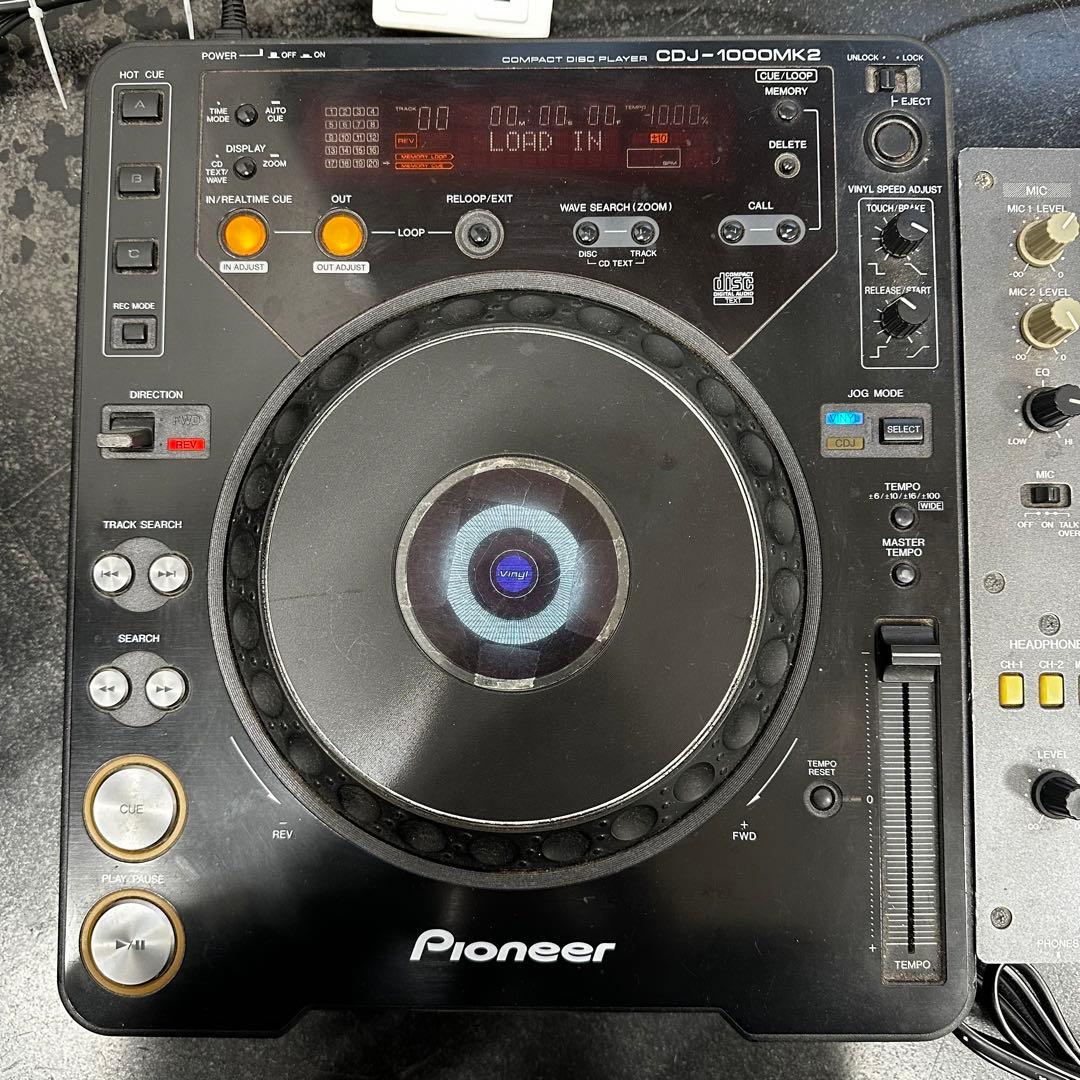 DJ機材 CDJ-1000MK2 DJM-400 cdj 1000mk2 DJM 400