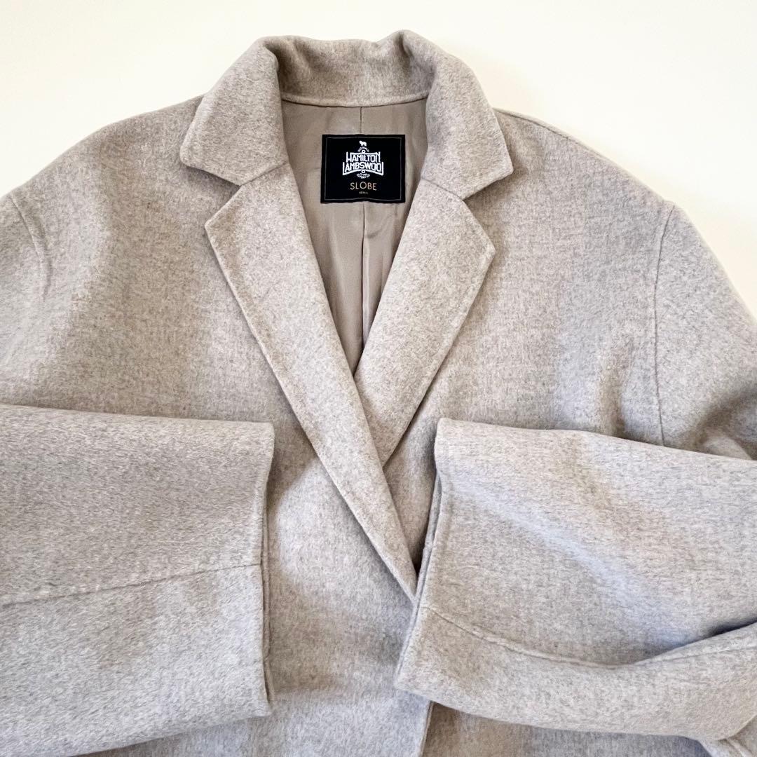 スローブイエナ HAMILTON ロング コート ダブルフェイス