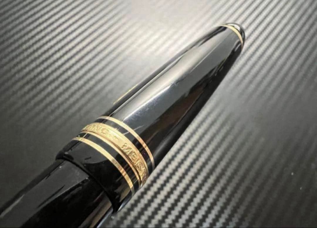 モンブラン マイスターシュテュック 146 万年筆 F 細字 14K 全金