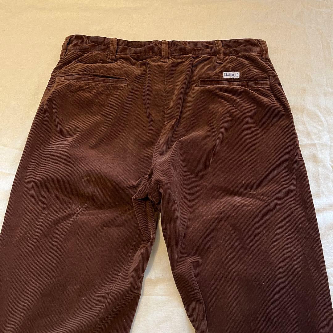 【希少★美品★W34】スタンダードカリフォルニア コーデュロイパンツ★ブラウン★