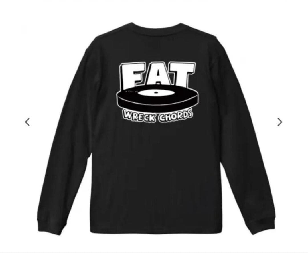 【新品未開封】Hi-STANDARD FATロゴ Tシャツ 黒 Lサイズ