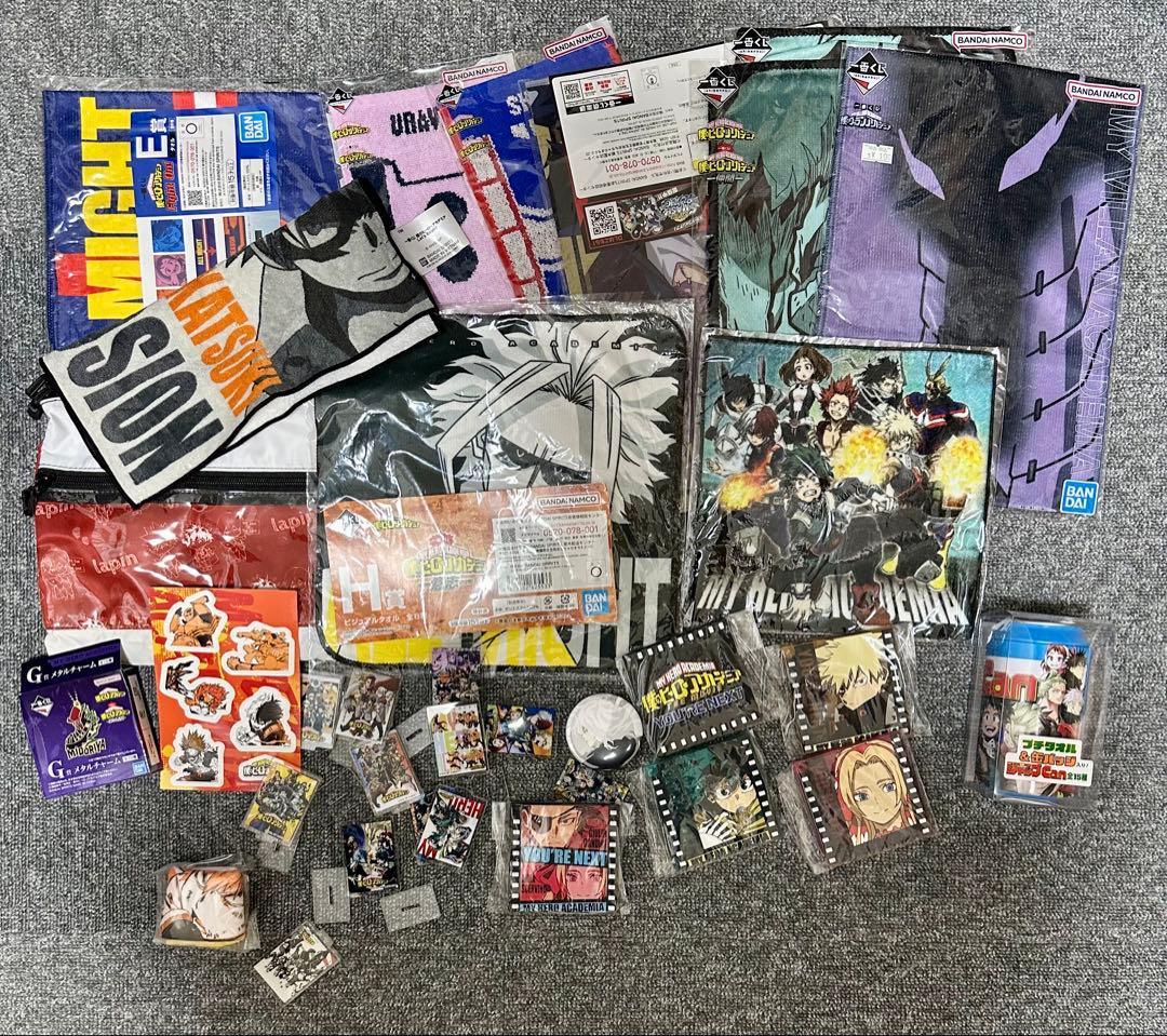 ★B1僕のヒーローアカデミア ヒロアカ アニメグッズ 大量 まとめ売り 5kg