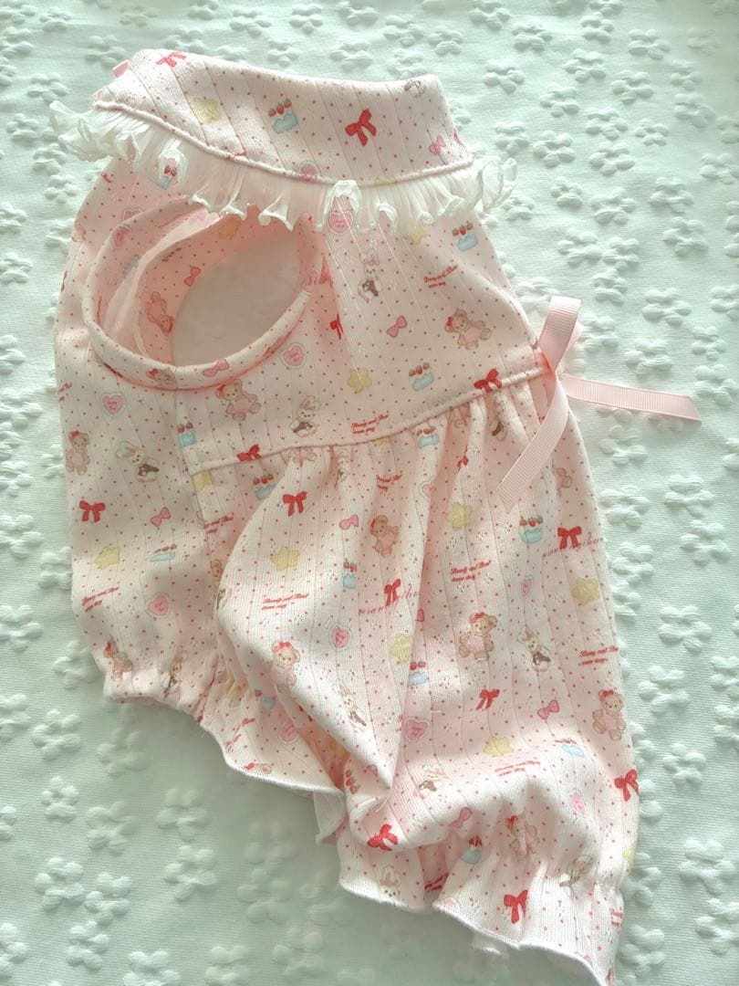 ともママ犬服ハンドメイドワンピース