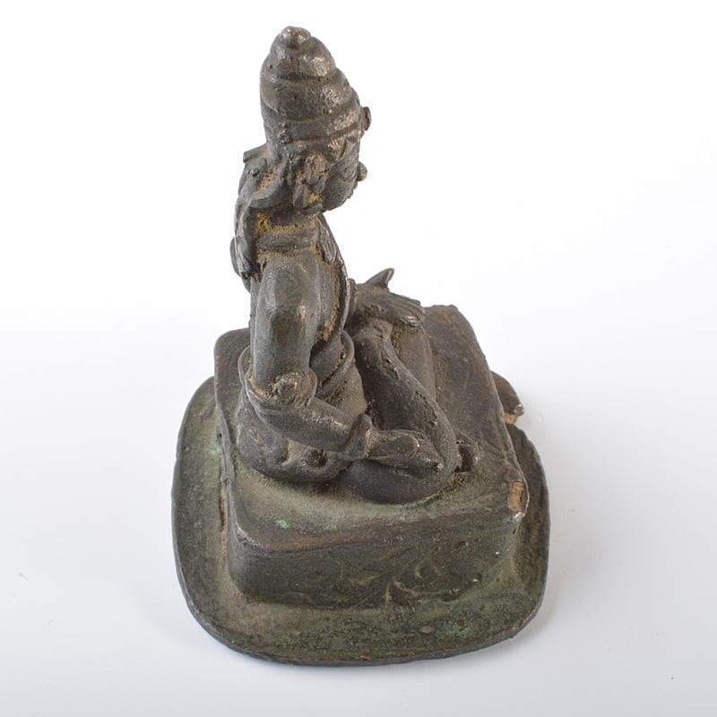 中国　古銅　チベット仏　仏像　置物　重さ約332g　V　R6264