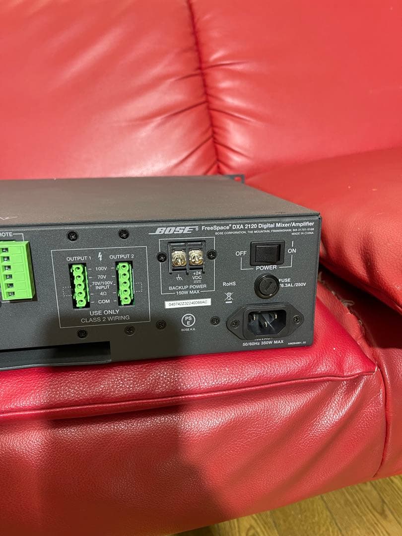 アンプ Bosse DXA2120 digital mixer AMPLIFER
