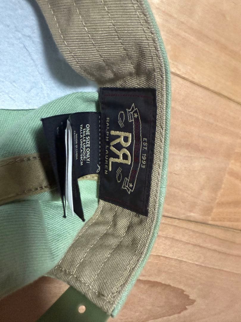 DOUBLE RL グリーン キャップ