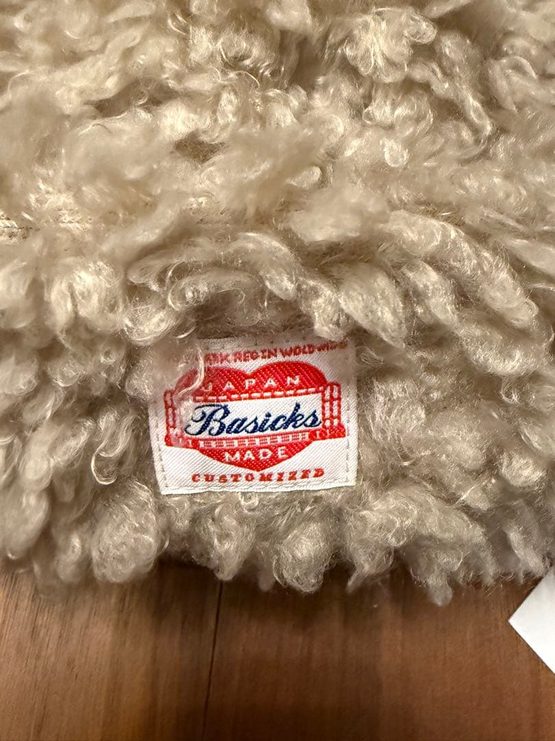 BASICKS BEAR BEANIE Brown M タグ付き