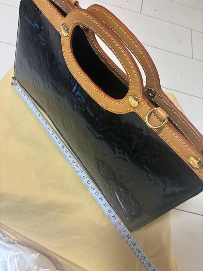 ★美品★ルイ・ヴィトン モノグラム・ヴェルニ ロクスバリー・ドライブ