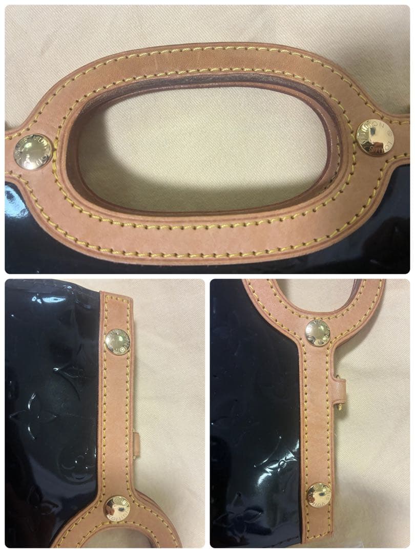 ★美品★ルイ・ヴィトン モノグラム・ヴェルニ ロクスバリー・ドライブ