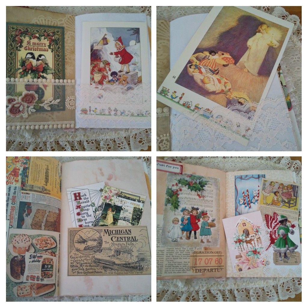 ジャンクジャーナル　クリスマス　ビンテージ