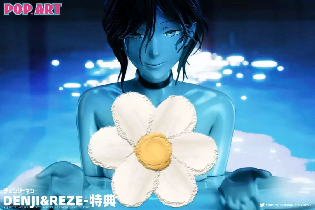 レゼ＆デンジ　フィギュア　チェンソーマン　ガレージキット