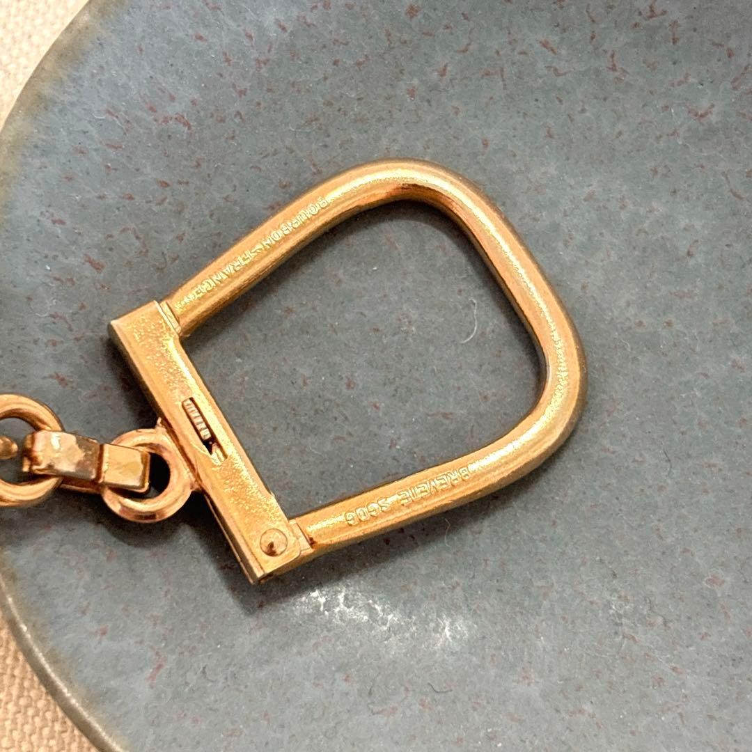 セール ブルボン 薔薇 キーホルダー flan RUBAN ゴールド バラ