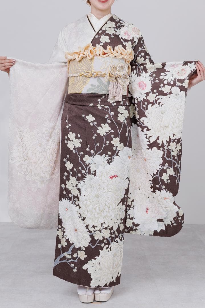 ≪美品≫正絹　振袖9点フルセット【804】【155cm~165cmの方用】